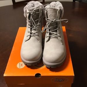 Lugz convoy fur glacier/ grey 9.5